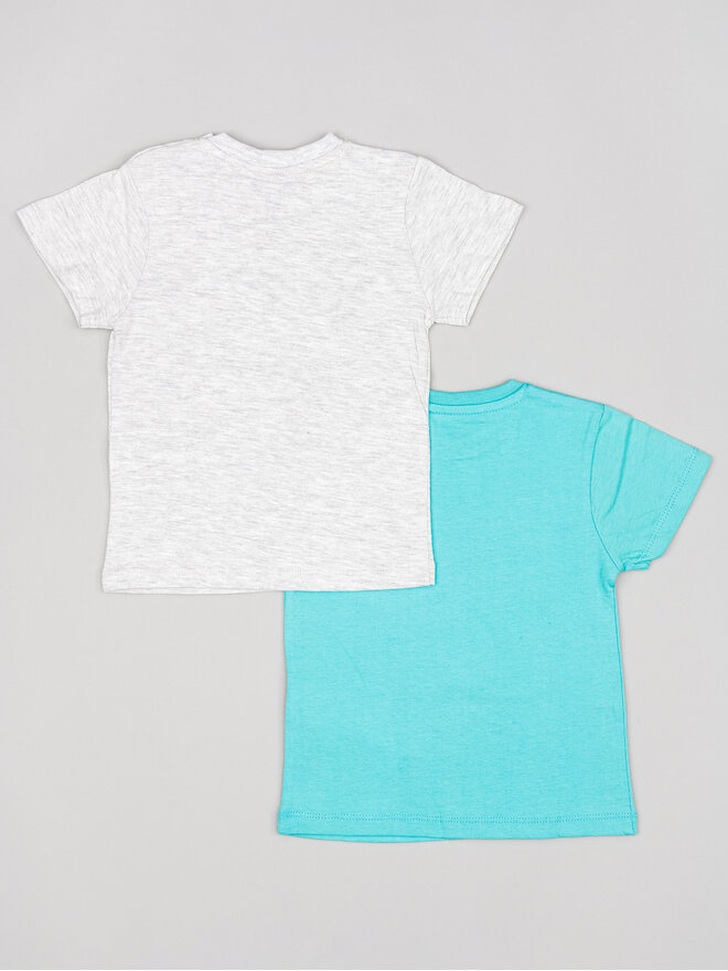 Zippy Zippy Σετ 2 T-Shirts ZBBAP0303 23016 Έγχρωμο Regular Fit