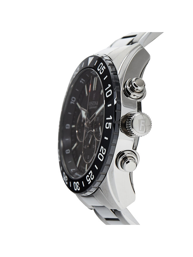Festina Годинник Festina Cermaic Chrono F20575/3 Срібний