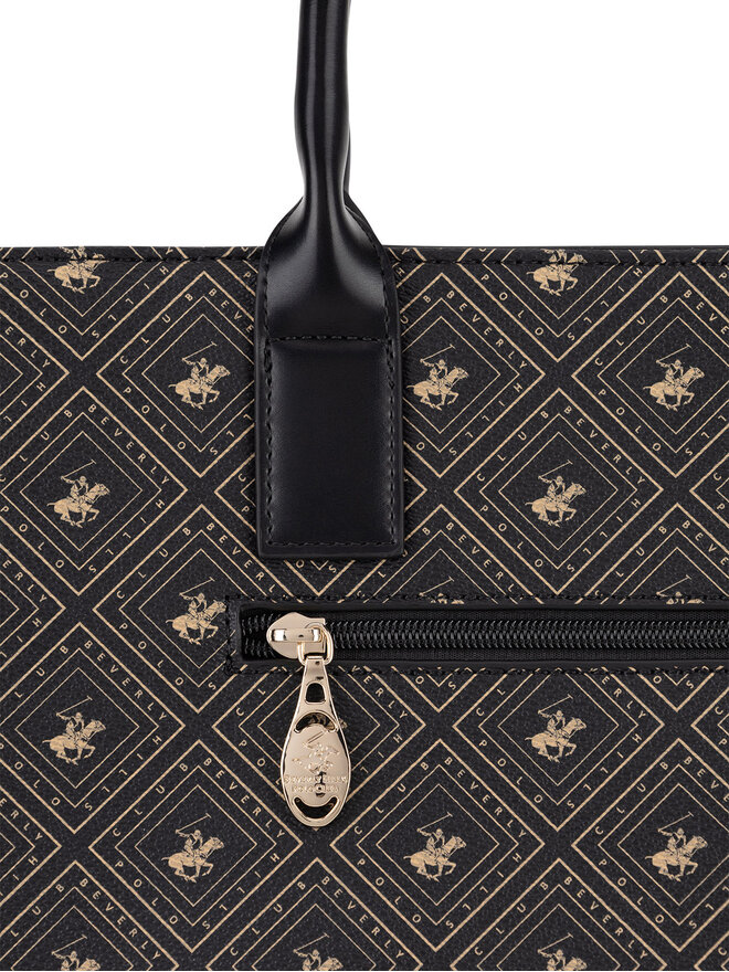 Beverly Hills Polo Club Handtasche Beverly Hills Polo Club BHPC-S-003-07 Schwarz