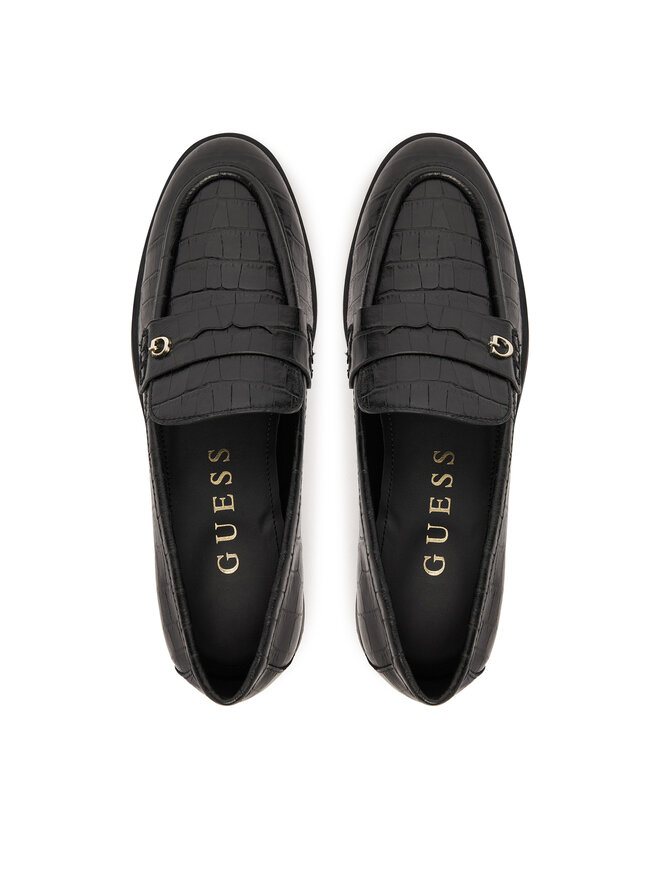 Guess Loaferke Guess FLTSAD LEA14 Črna