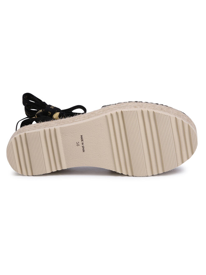 Eva Minge Espadrilky Eva Minge EM-14-07-000728 Černá