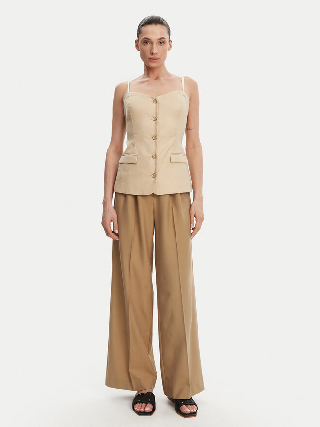 Guess Guess Τοπ W5GH0L WH5L2 Μπεζ Regular Fit