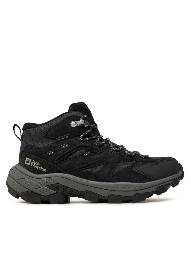 Jack Wolfskin Pārgājienu apavi Jack Wolfskin Vojo Tour Texapore Mid W A62071 Pelēks