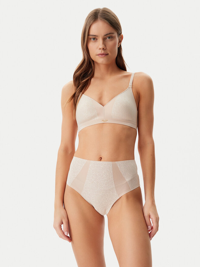 Chantelle Chantelle Klassischer Damenslip mit hoher Taille C18IC5 Beige