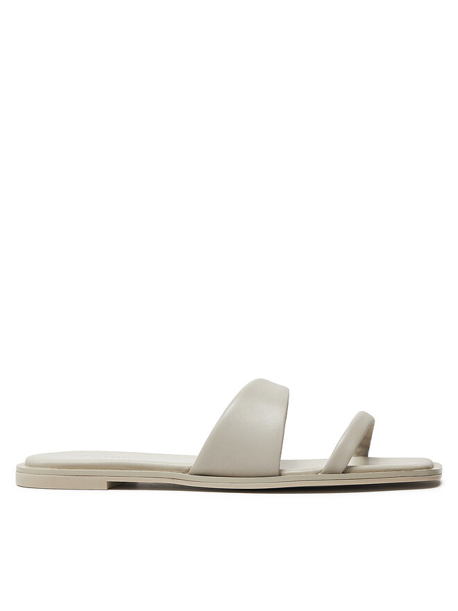 Calvin Klein Natikači Calvin Klein Flat Slide Lth HW0HW02071 Bež