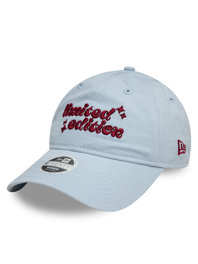 New Era Шапка с козирка New Era Phrase 9Twenty 60595345 Светлосиньо