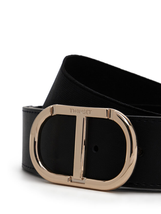 TWINSET Otroški pas TWINSET 251GJ5012 Črna