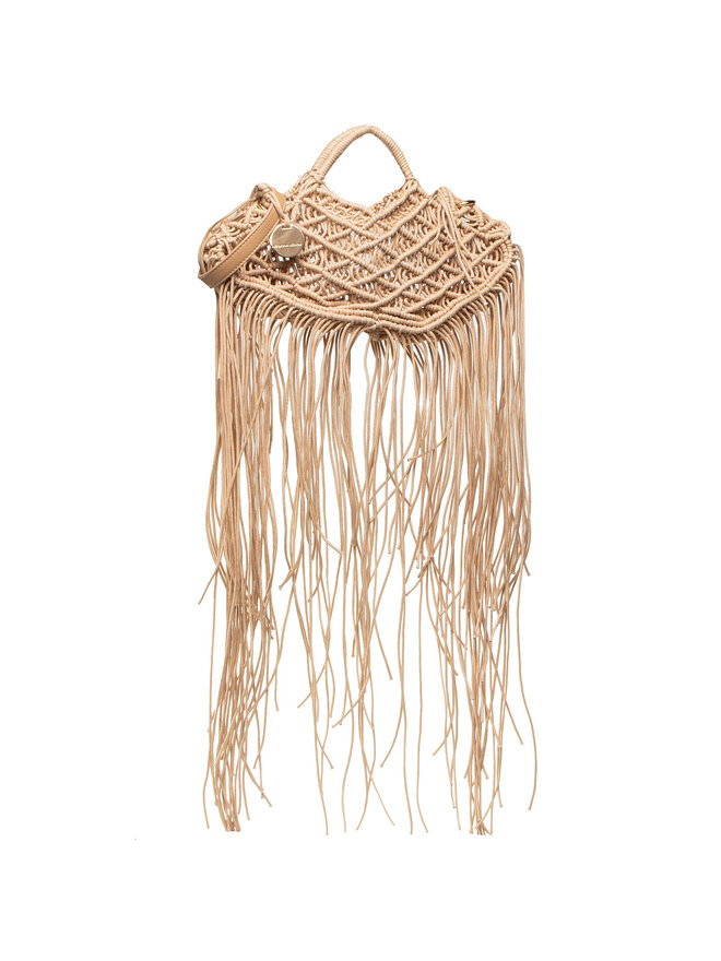 Silvian Heach Geantă Silvian Heach Shopper Bag Small Sh Scisci RCP20147BO Bej