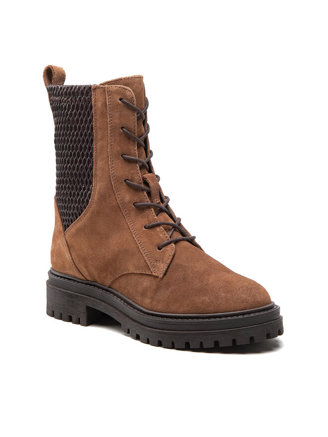 Geox Turistická obuv Geox D Iridea N D26HRN 0226W C0183 Hnědá