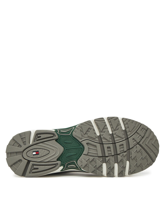 Tommy Jeans Sneakersy Tommy Jeans Archive'97 Metallic EN0EN02796 Zelená