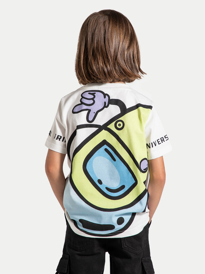 Coccodrillo Coccodrillo T-Shirt ZC4143202WBK Λευκό Regular Fit