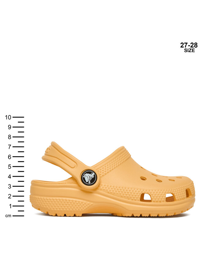 Crocs Чехли Crocs Toddler Classic Clog 206990 Оранжев