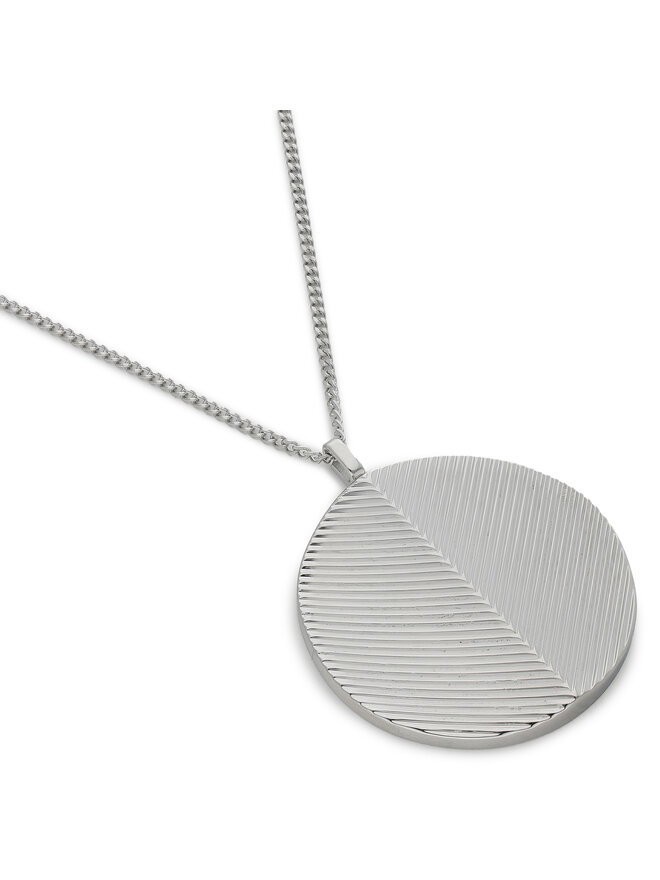 Fossil Naszyjnik Fossil Harlow Locket JF04737040 Srebrny