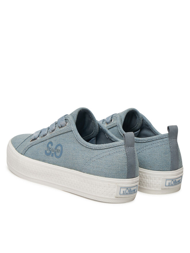 s.Oliver Sneakersy s.Oliver 5-23611-44 Modrá