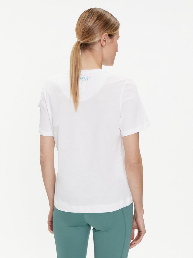 Aeronautica Militare Aeronautica Militare Футболка 241TS2223DJ510 Білий Comfort Fit