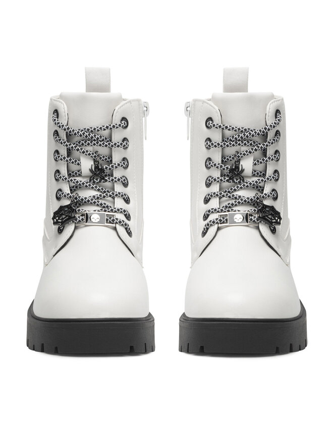 BEETLEJUICE Schnürschuhe BEETLEJUICE CM-AW24-319WBBJ Weiß