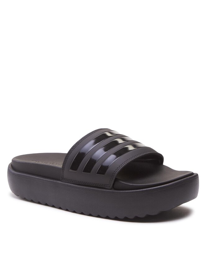 adidas Ciabatte adidas Adilette Platform Slides HQ6179 Nero
