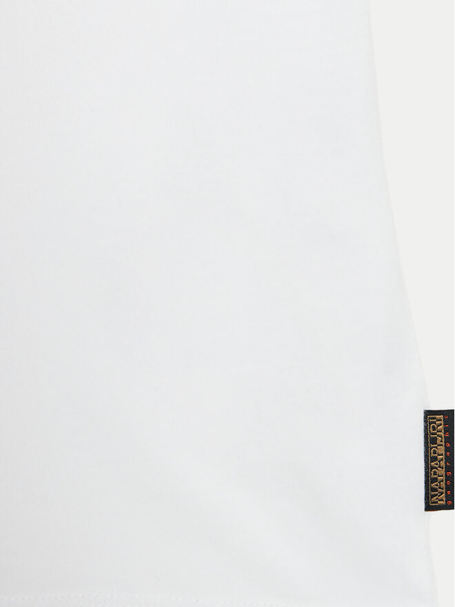Napapijri Napapijri Camiseta Chamois NP0A4HYL M Blanco Regular Fit