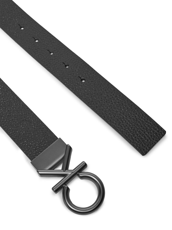 Calvin Klein Ζώνη Ανδρική Calvin Klein Ck Hallmark Logo 35Mm Adj LV04D7035G Μαύρο