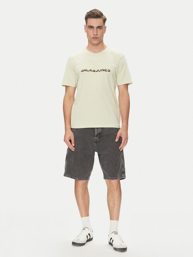 Jack&Jones Jack&Jones Marškinėliai Canggu 12281809 Žalia Regular Fit