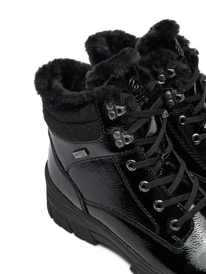 Remonte Schnürschuhe Remonte D0E71-02 Schwarz