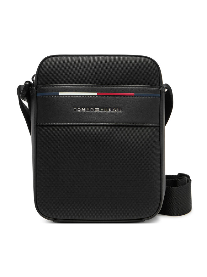 Tommy Hilfiger Crossover torbica Tommy Hilfiger Th Foundation Mini Reporter AM0AM13196 Crna