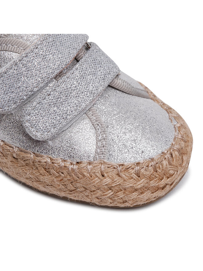 EMU Australia Espadrilės EMU Australia Millner Metallic K12506 Sidabrinė