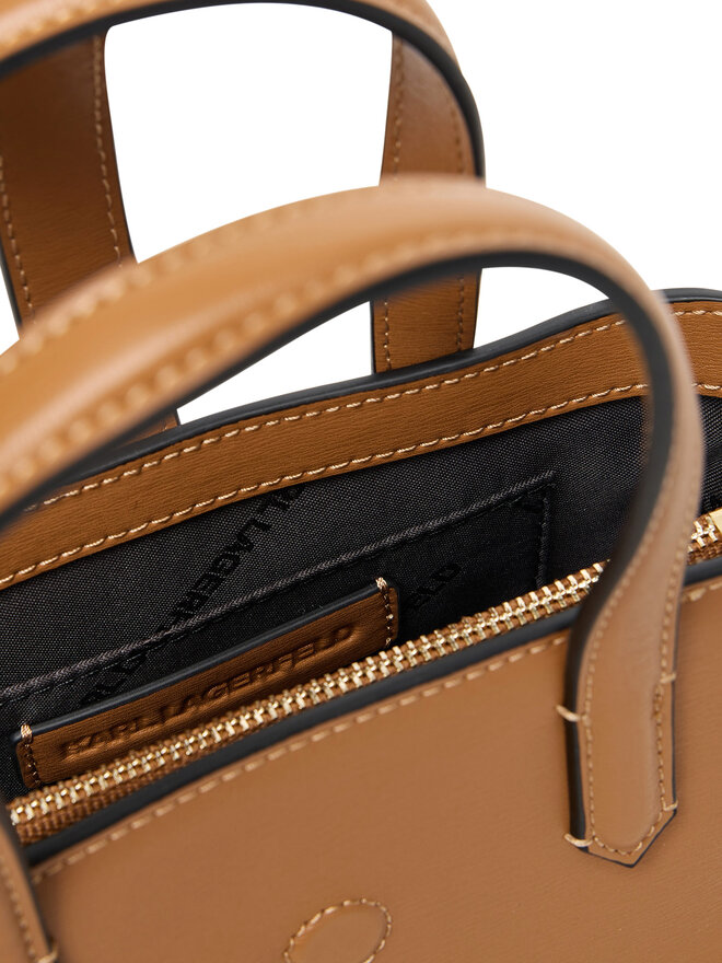 KARL LAGERFELD Ročna torba KARL LAGERFELD A3W30151 Rjava