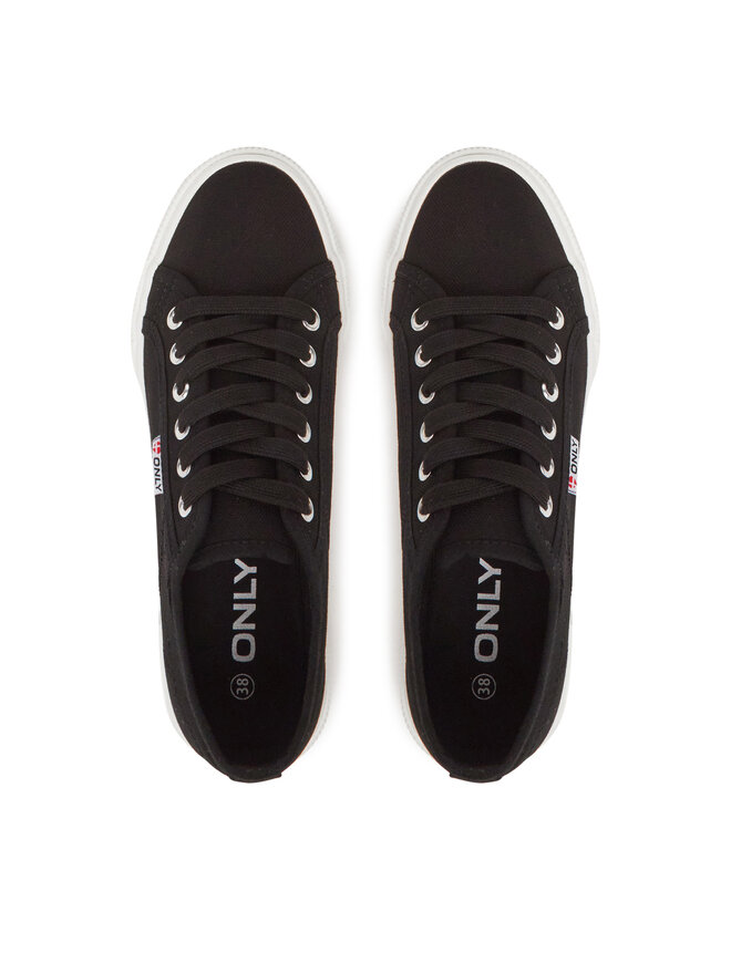 ONLY Shoes Teniszcipő ONLY Shoes Onlnicola 15318098 Fekete