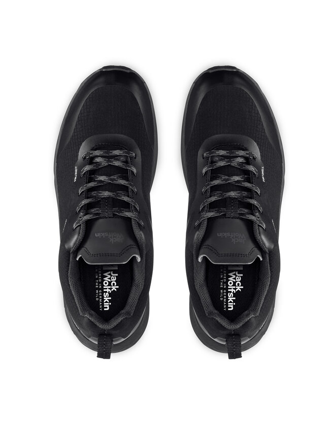 Jack Wolfskin Trekingová obuv Jack Wolfskin Woodland Shell Texapore Low 4053841 Čierna
