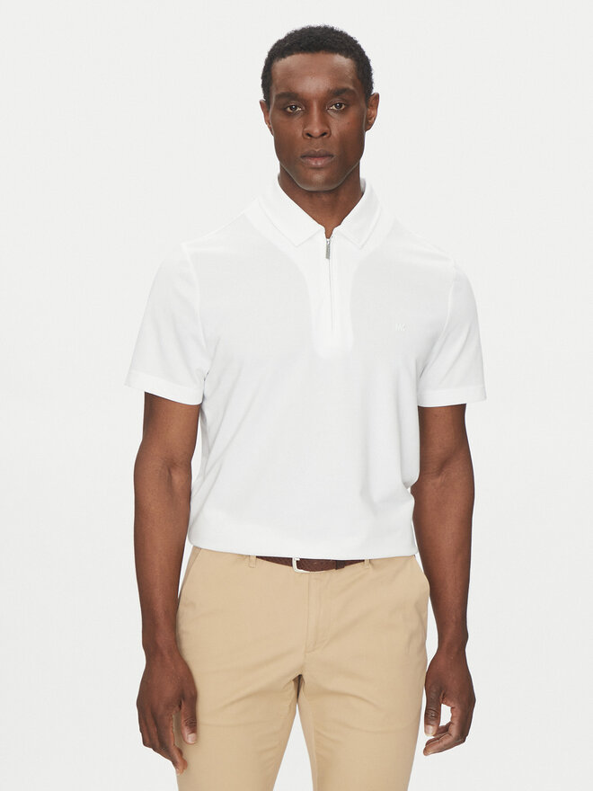 Michael Kors Michael Kors Polo CS552HOHFK Λευκό Regular Fit