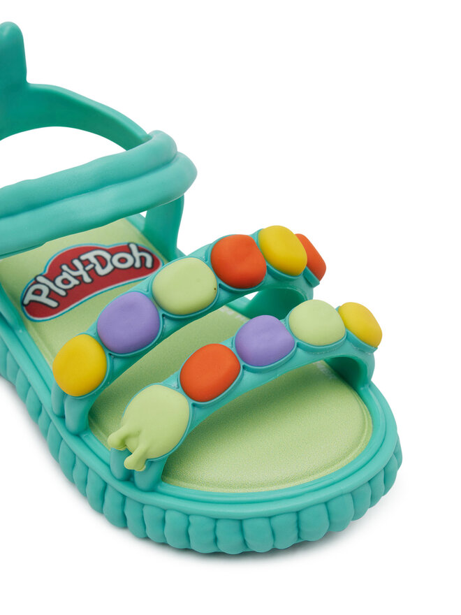 Melissa Sandały Melissa Mini Melissa Create + Play Doh Bb M 35989 Zielony