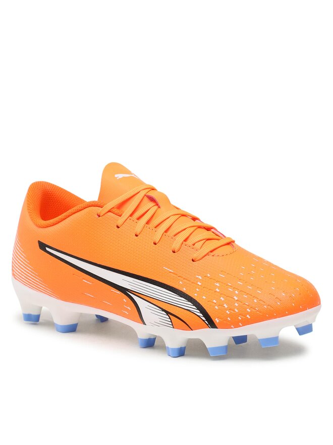 Puma Buty do piłki nożnej Puma Ultra Play Fg/Ag Ultra 107224 01 Pomarańczowy