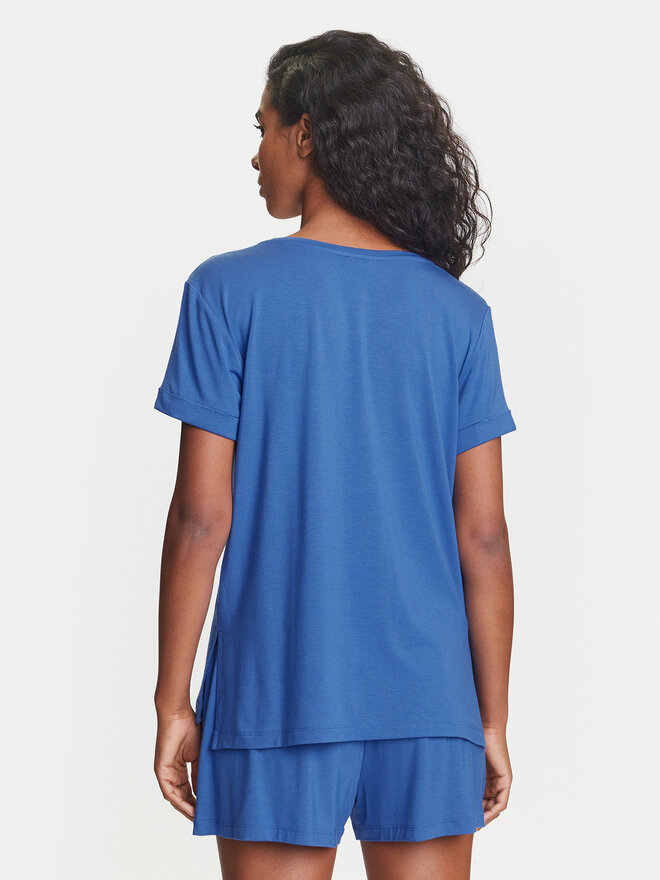 Emporio Armani Emporio Armani Camiseta EW000780 AF12192 UA012 Azul Regular Fit