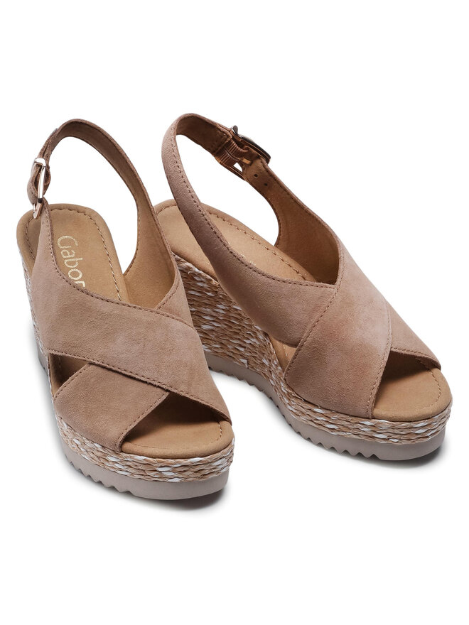Espadrilles Gabor 65.791.14 Beige fr.eschuhe.ch