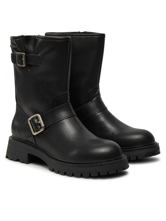 Pepe Jeans Botine Pepe Jeans PLS50567 Negru