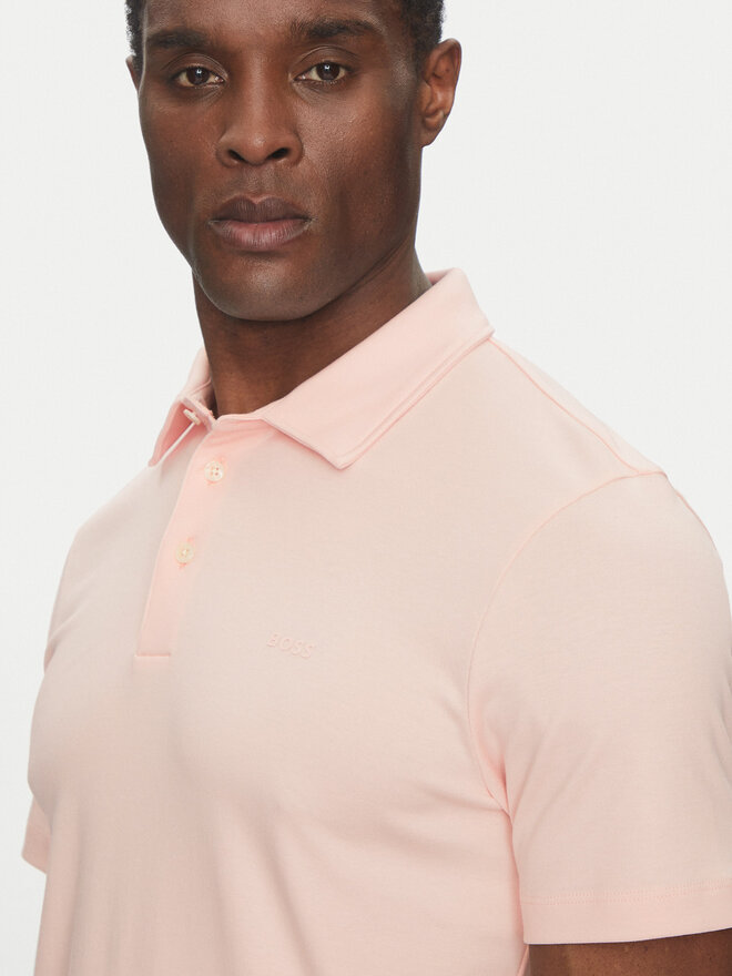 BOSS BOSS Поло Palosh 30 50471335 Рожевий Slim Fit