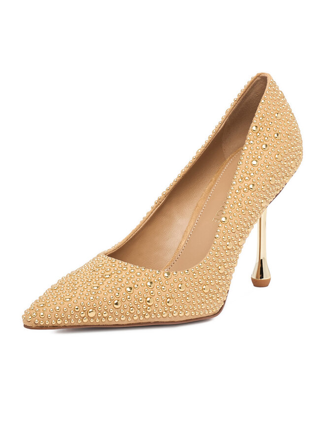 Eva Minge Туфлі на шпильці Eva Minge EO-SIAN-1797-181 Золотий