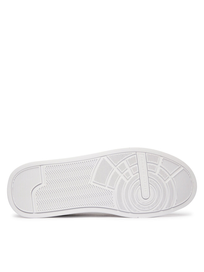 Tommy Hilfiger Sneakers Tommy Hilfiger Th Court Knit FM0FM05823 Grün