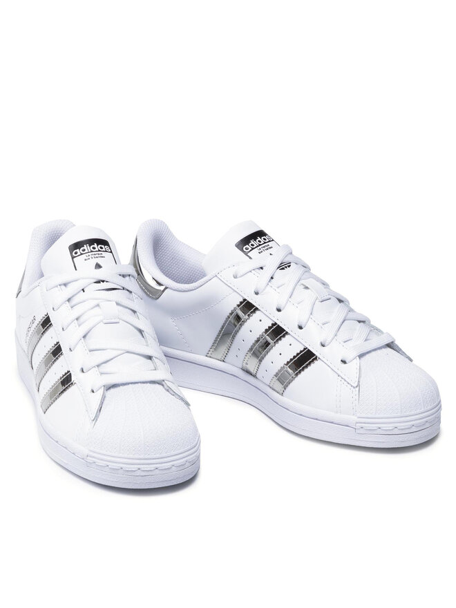 Superstar white/silver metallic/core black discount