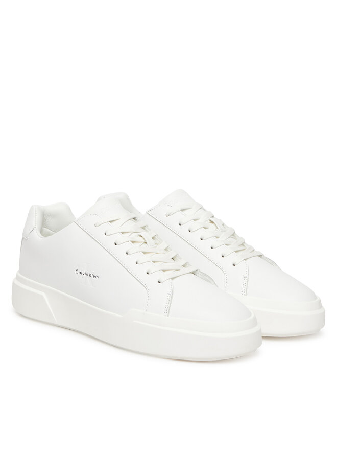 Calvin Klein Αθλητικά Calvin Klein Chunky Cupsole Laceup Lth YM0YM01344 Λευκό