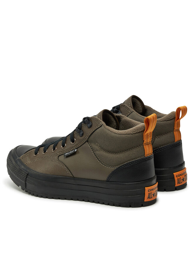 Converse Sneakersy Converse Chuck Taylor All Star Malden Street Wide Fit Boot A09492C 201 Brązowy