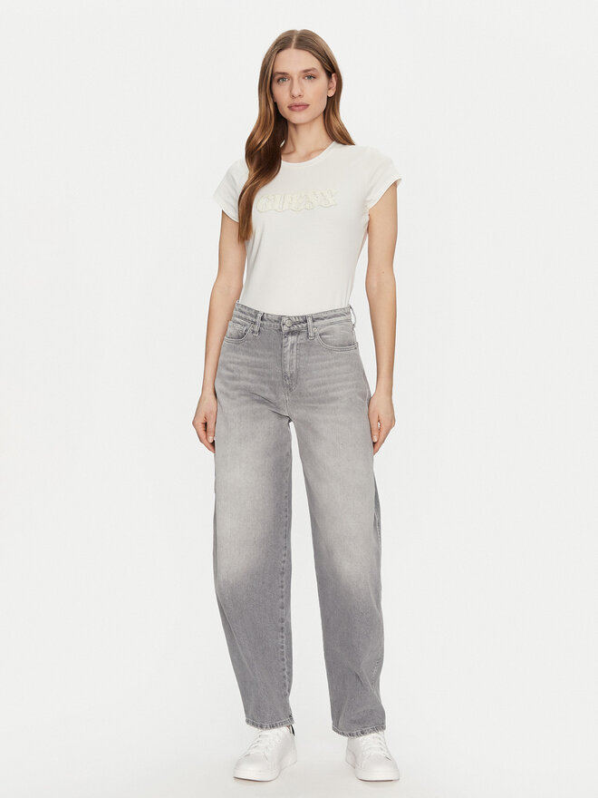 Guess Guess Póló W5GI42 J1314 Ekru Regular Fit