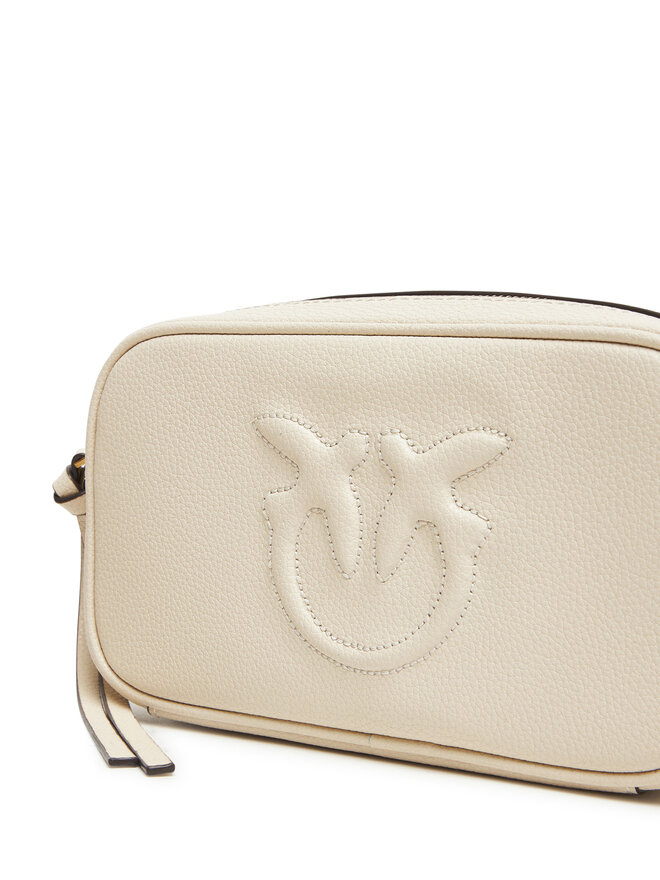 PINKO Ročna torba PINKO Pelle Bottalata AI 25-26 PCPL 105354 A29Q Écru
