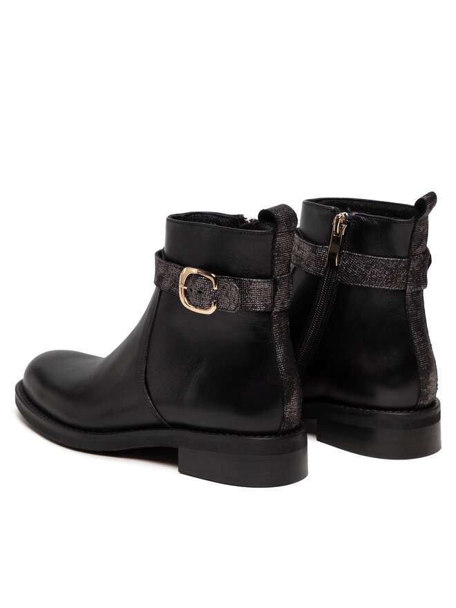 R.Polański Stiefeletten R.Polański 1342 Schwarz