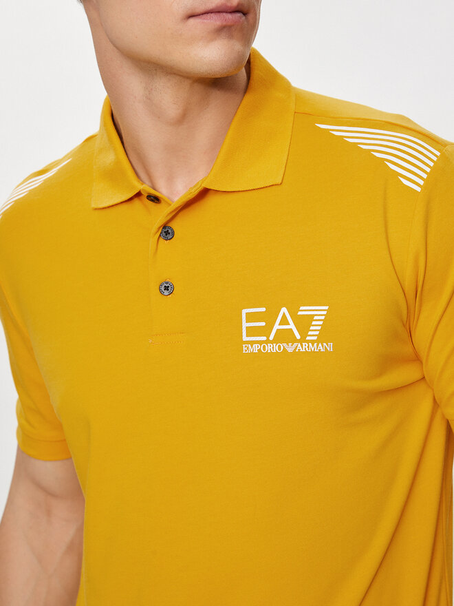 EA7 Emporio Armani EA7 Emporio Armani Poloshirt 3DPF51 PJULZ 1680 Gelb Regular Fit
