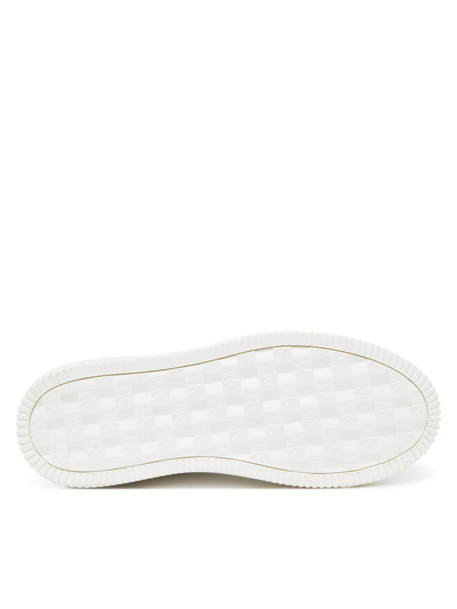 Calvin Klein Jeans Sneakersy Calvin Klein Jeans Chunky Cupsole Lth Mg Tc YM0YM01198 Bílá