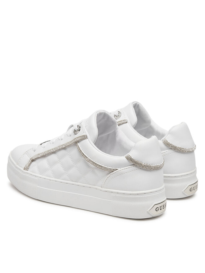 Guess Sneakersy Guess FLPGRA ELE12 Biały