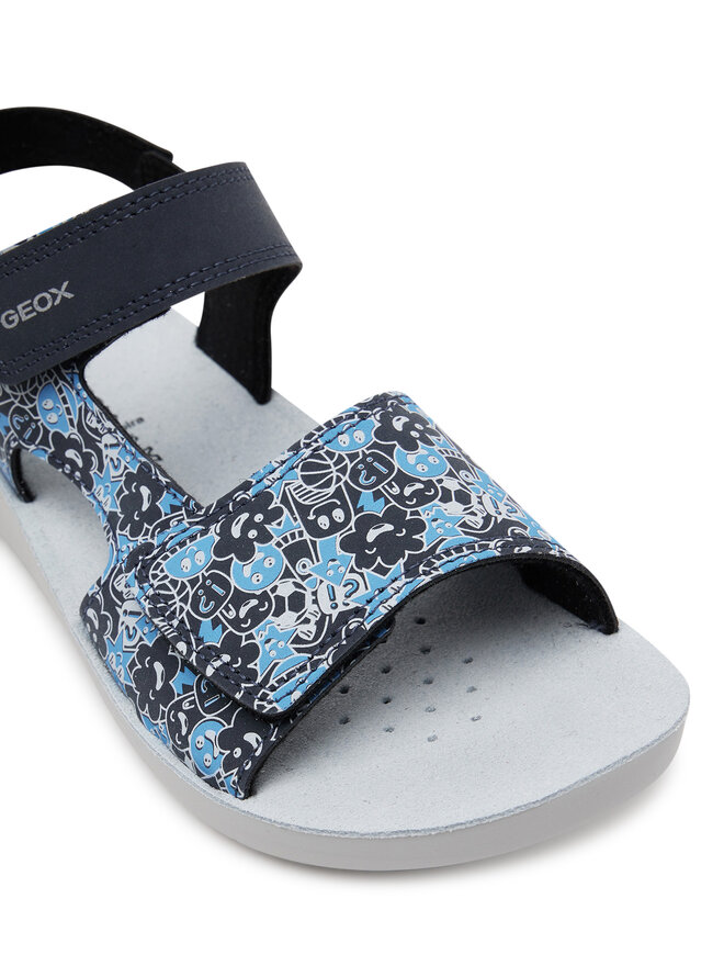 Geox Sandali Geox J Lightfloppy J45GQE 000CE CF44D S Mornarsko modra
