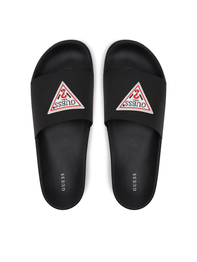 Guess Klapki Guess FMJTOT ELL19 Czarny